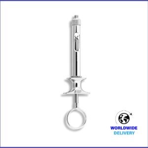 Aspirating syringe