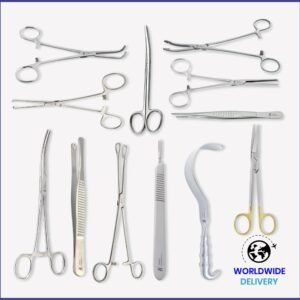 Abdominal Hysterectomy Instrument Set