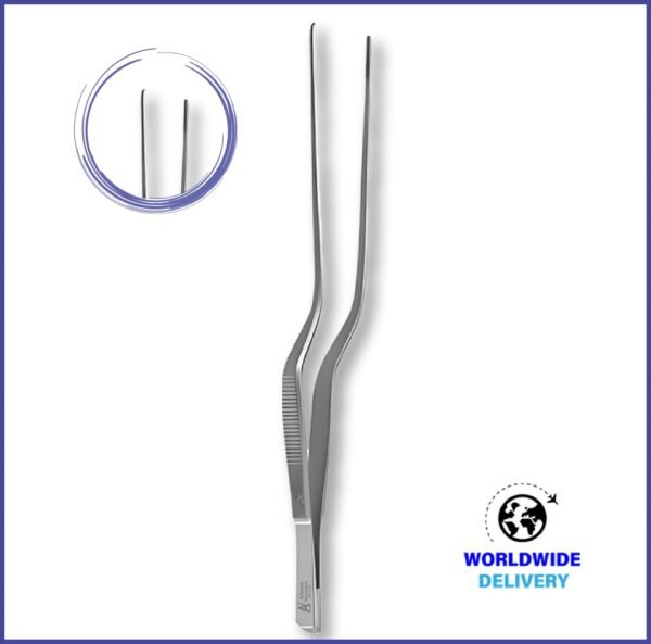 Bayonet Tissue Forceps